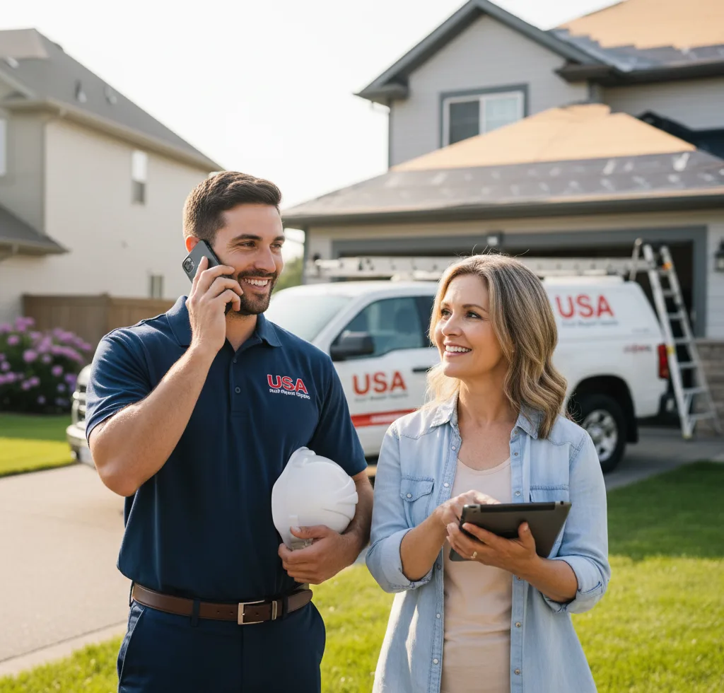 USA Roof Repair Experts customer support in Pontoon Beach